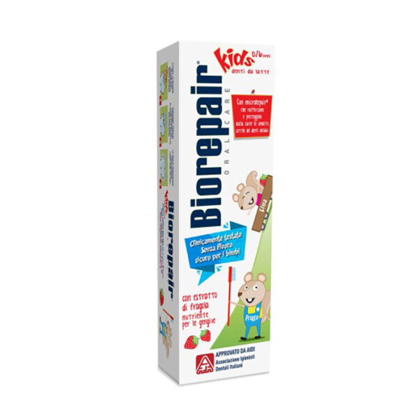 Biorepair Dentifricio Bambini alla Fragola 0-6 Anni -50 ml