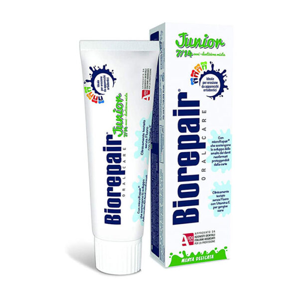 Biorepair Dentifricio Bambini alla Menta 6-12 Anni -75 ml