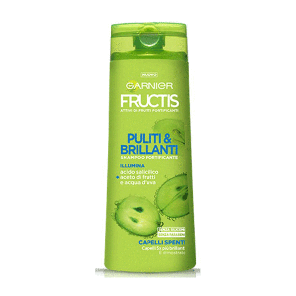 Fructis Shampoo Puliti e Brillanti -250 ml