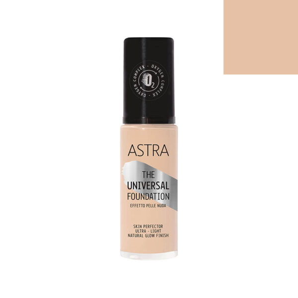 Astra The Universal Foundation Fondotinta Effetto Pelle Nuda -Colore N.01C