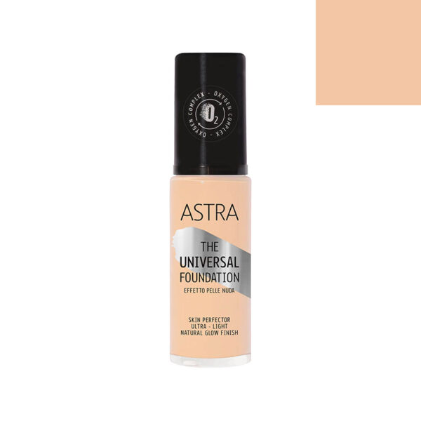 Astra The Universal Foundation Fondotinta Effetto Pelle Nuda -Colore N.03N