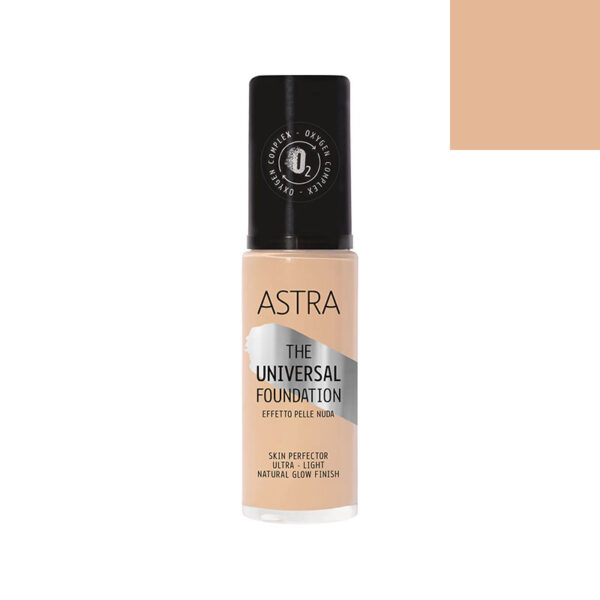 Astra The Universal Foundation Fondotinta Effetto Pelle Nuda -Colore N.04N