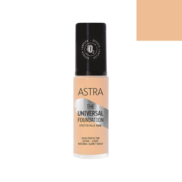 Astra The Universal Foundation Fondotinta Effetto Pelle Nuda -Colore N.05W