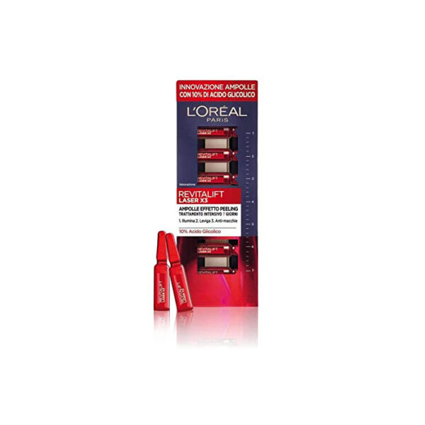 L'Oreal Paris Revitalift Laser X3 7 Ampolle Effetto Peeling