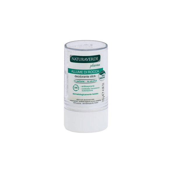 Naturaverde Allume di Rocca Deodorante Stick -115gr