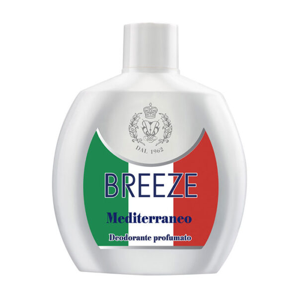 Breeze Deodorante Squeeze Mediterraneo Senza Gas-100 ml