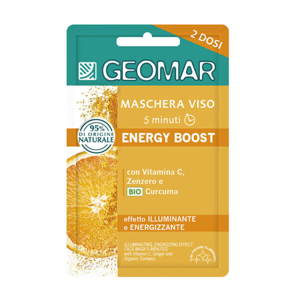 Geomar Maschera Viso 5 Minuti Energy Boost 15 ml