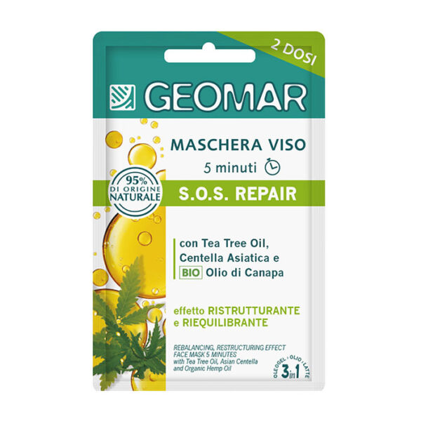 Geomar Maschera Viso S.O.S. Repair 15 ml
