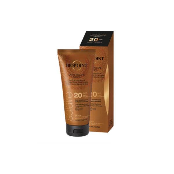 Biopoint Sun Latte Solare Corpo SPF 20 -200 ml