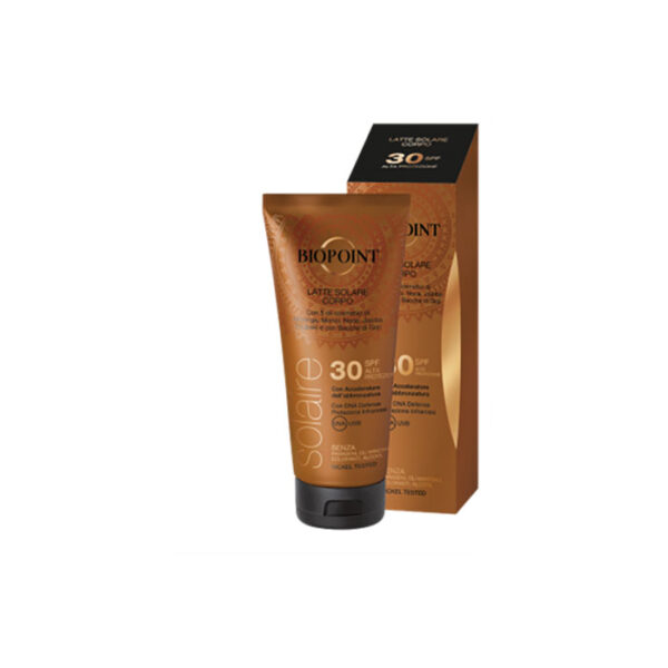 Biopoint Sun Latte Solare Corpo SPF 30 -200 ml