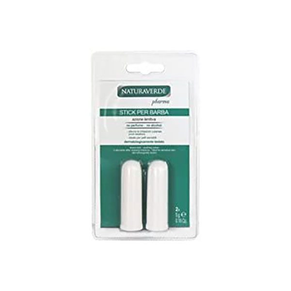 Naturaverde Stick Barba Emostatico -2 Pezzi