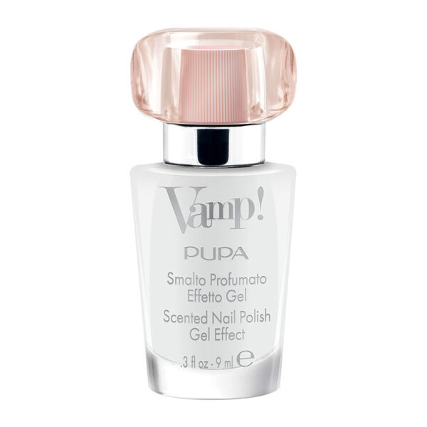 Pupa Vamp! Smalto Profumato Effetto Gel -101 Delicate White