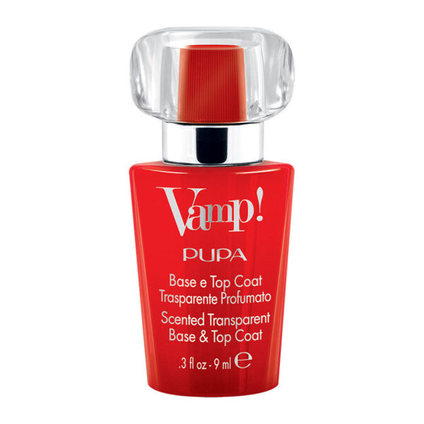 Pupa Vamp! Smalto Base & Top Coat Trasparente e Profumato -200 Trasparent
