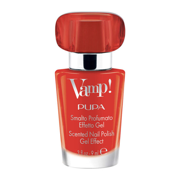 Pupa Vamp! Smalto Profumato Effetto Gel -201 Fire Red