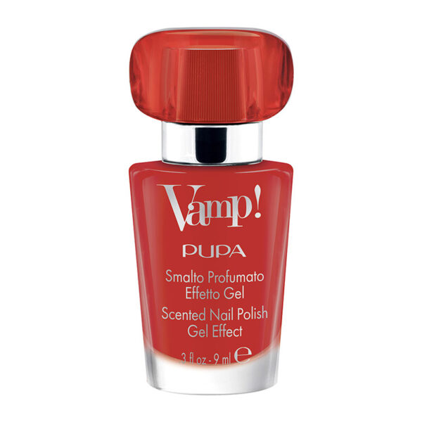 Pupa Vamp! Smalto Profumato Effetto Gel -202 Carnal Red