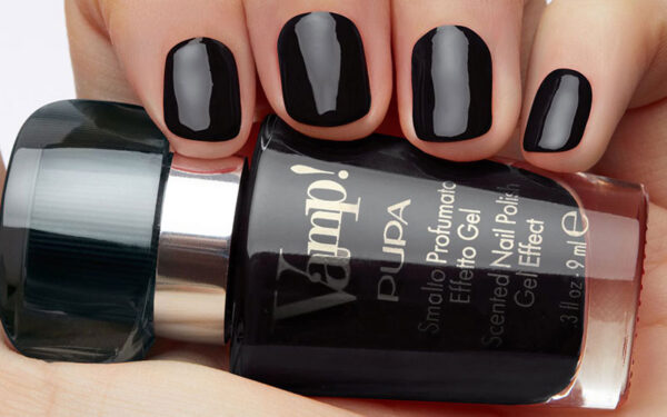Pupa Vamp! Smalto Profumato Effetto Gel -305 Rock Black