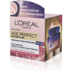 L'Oreal Paris Crema Notte Age Perfect Golden Age, Trattamento Fortificante Adatto a Pelli Mature 50 ml