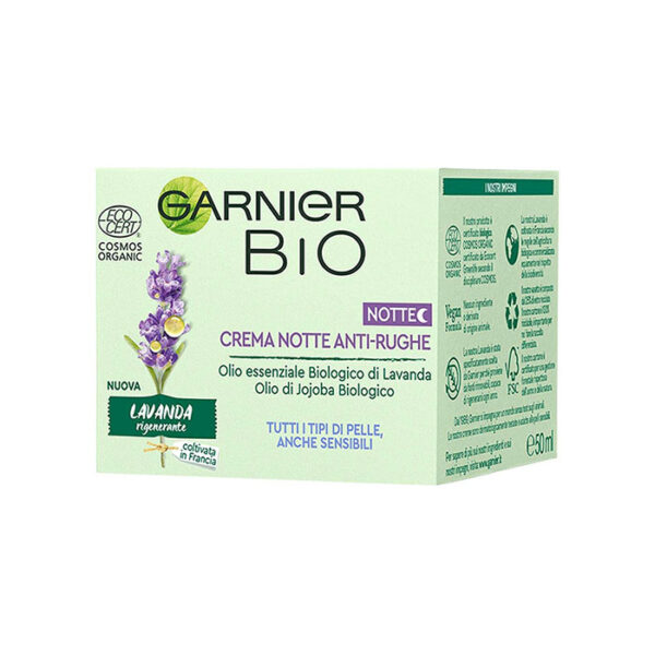 Garnier Bio Crema Viso Anti Rughe Notte -50 ml