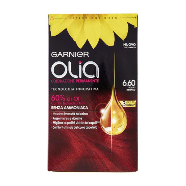 Olia Colorazione Permanente Olia 6.60 Rosso Intenso