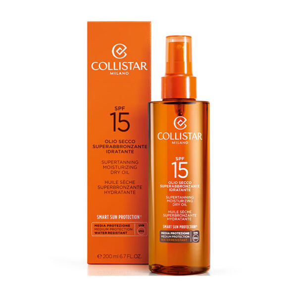 Collistar Olio Secco Superabbronzante Idratante SPF 15 -200 ml