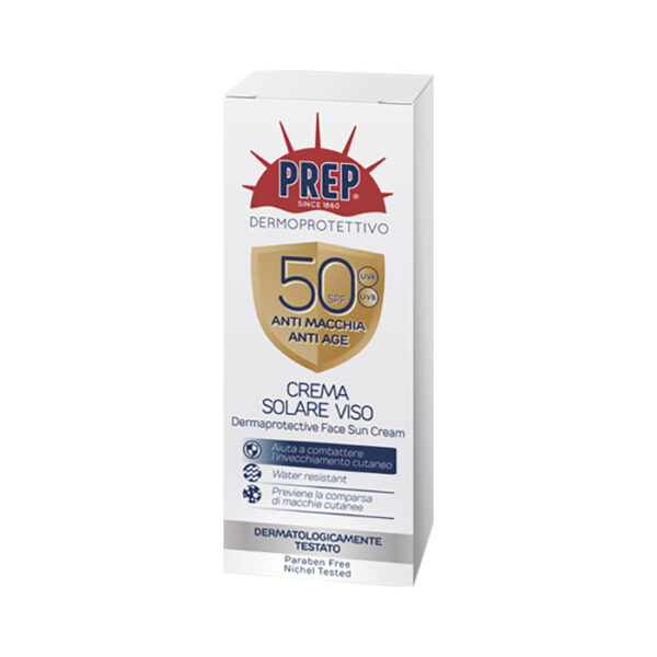 Prep Crema Viso SPF 50+ Anti-Macchia Anti Age -50 ml