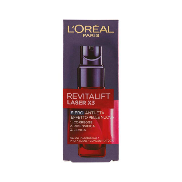 L'Oreal Paris Revitalift Laser X3 Siero Viso Anti-Età -30ml
