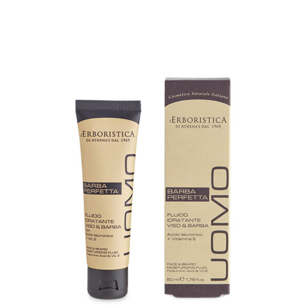 L'Erboristica Uomo Fluido idratante Barba & Viso -50 ml