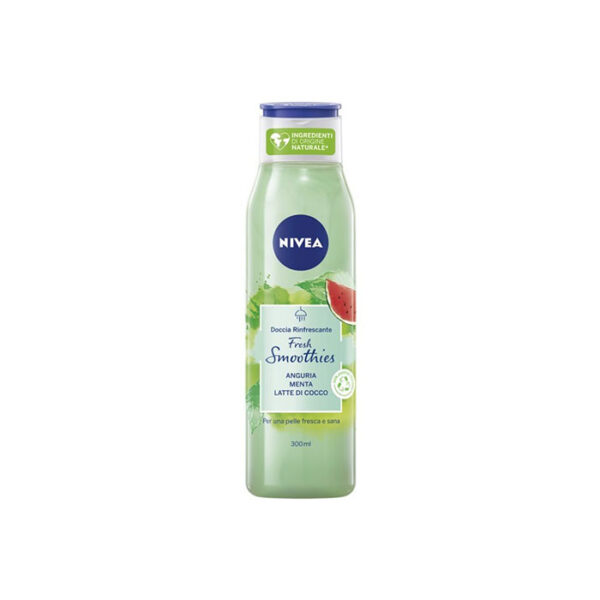 Nivea Doccia Rinfrescante Fresh Smoothies Anguria & Menta & Latte di Cocco -300 ml