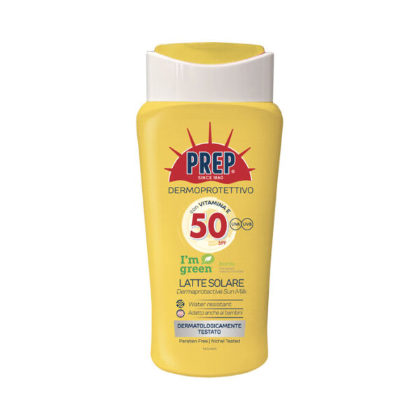 Prep Latte Solare Protezione Molto  Alta SPF 50+ -200 ml