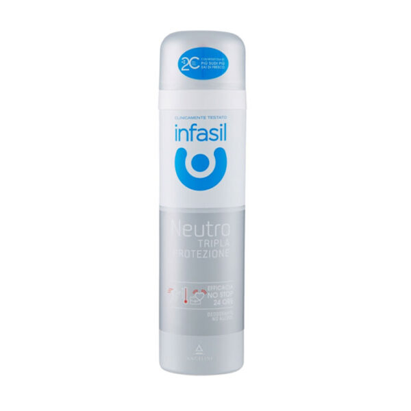 Infasil Deodorante Spray Neutro Tripla Protezione -150 ml