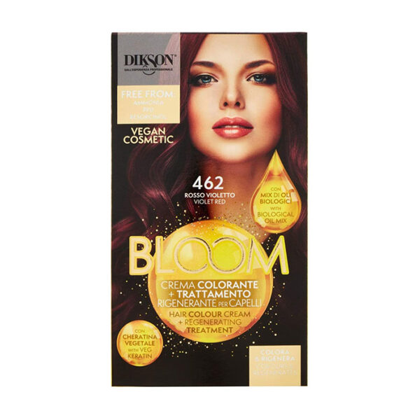 Dikson Crema Colorante Bloom -Colore N.462 Rosso Violetto
