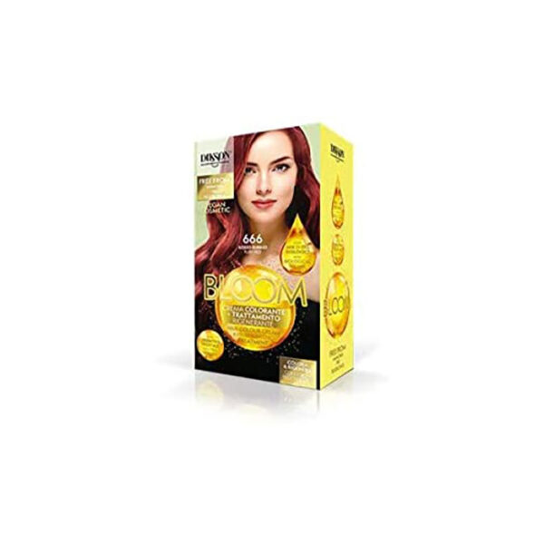 Dikson Crema Colorante Bloom -Colore N.666 Rosso Rubino