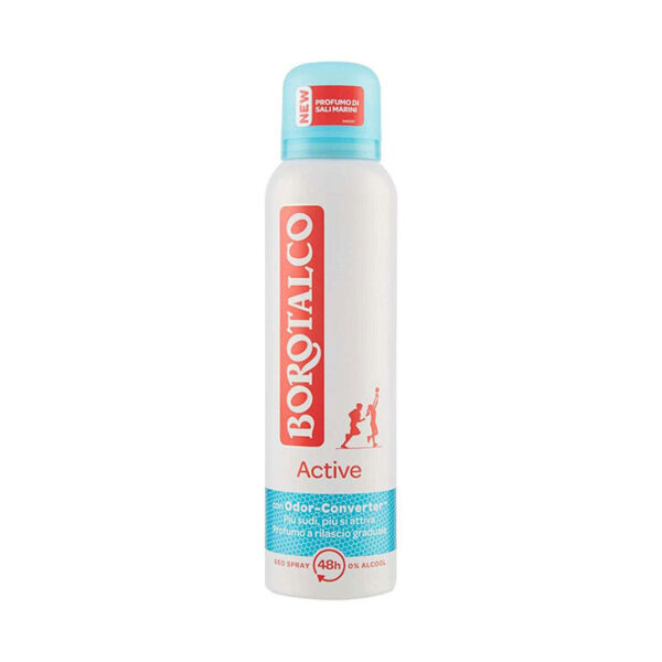 Borotalco Deodorante Spray Active Profumo Profumo di Sali Marini-150 ml