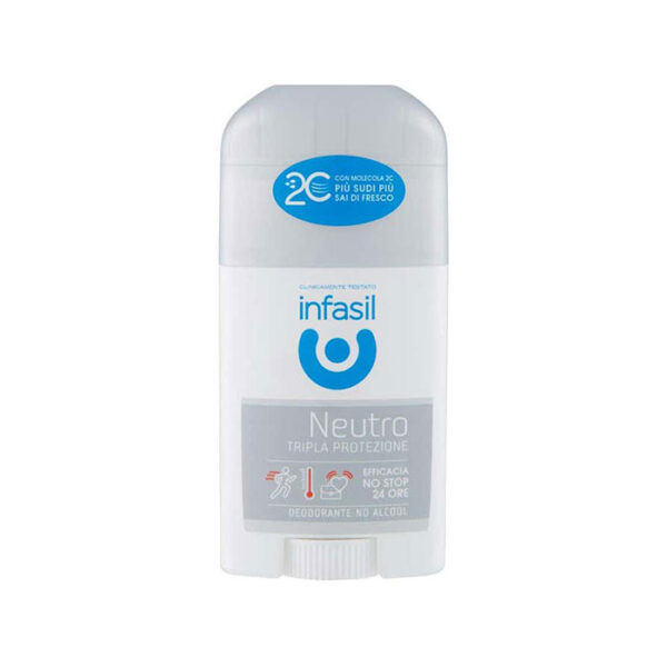 Infasil Deodorante Stick Neutro Tripla Protezione -50 ml