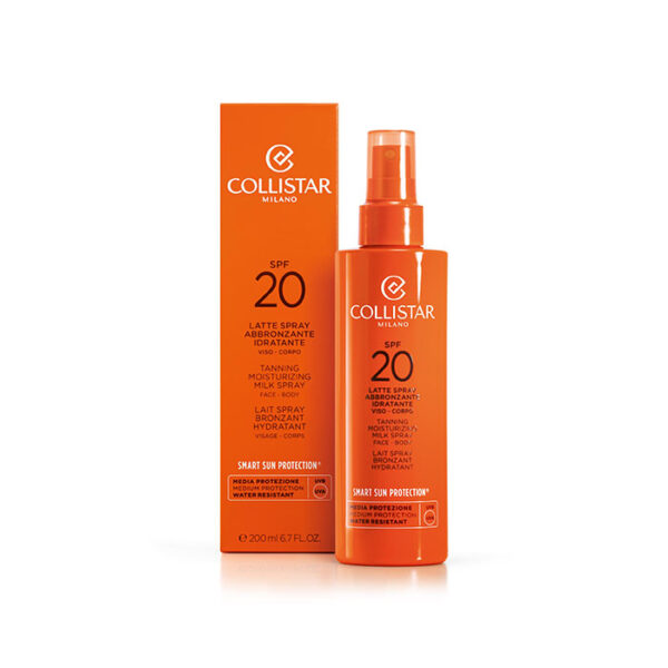 Collistar Latte Spray Abbronzante Idratante SPF20 -200 ml