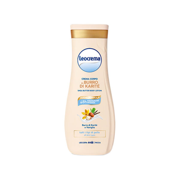 Leocrema Crema Corpo al Burro di Karitè -400 ml