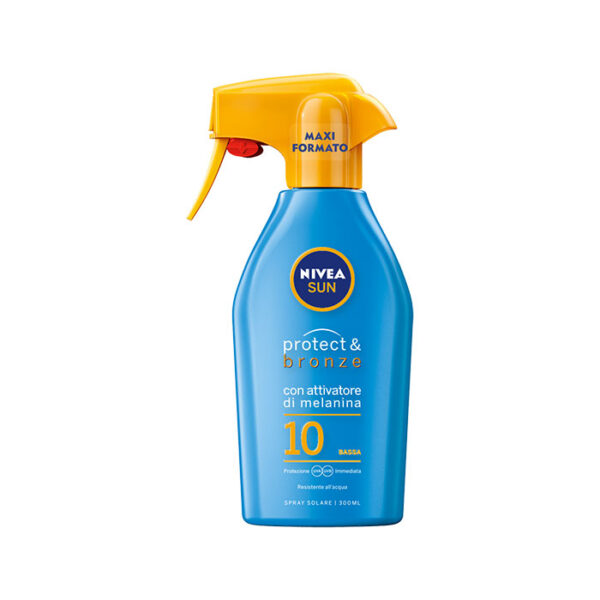 Nivea Sun Spray Solare Protect & Bronze SPF 10 -300 ml