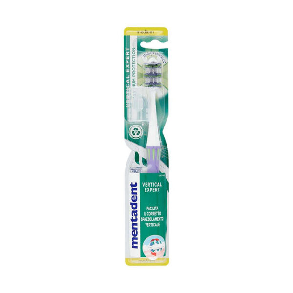 Mentadent Spazzolino Spazzolino Vertical Expert Medium