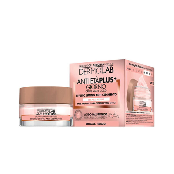Dermolab Crema Giorno Viso e Collo Effetto Lifting Anti Cedimento -50 ml