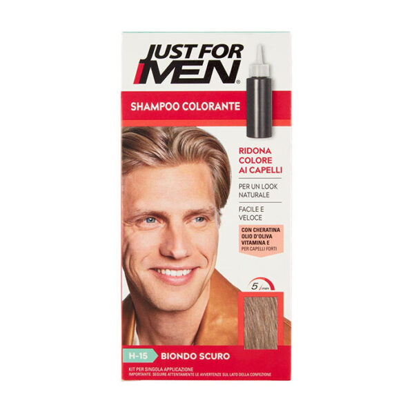 Just for Men Shampoo Colorante Per Uomo Biondo Scuro