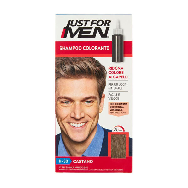 Just for Men Shampoo Colorante Per Uomo Castano