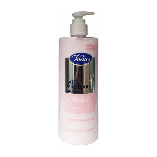 Venus Latte Micellare Sensitive Viso e Occhi -400 ml