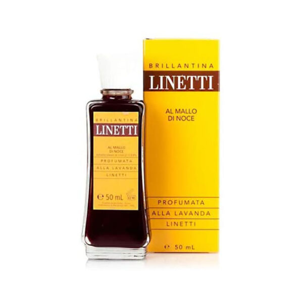 Linetti Brillantina Lozione Lucidante Per I Capelli Al Mallo Di Noce Profumata Alla Lavanda -50 ml