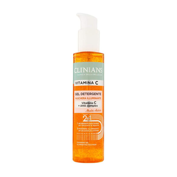 Clinians Gel Detergente Maschera Illuminante -150 ml