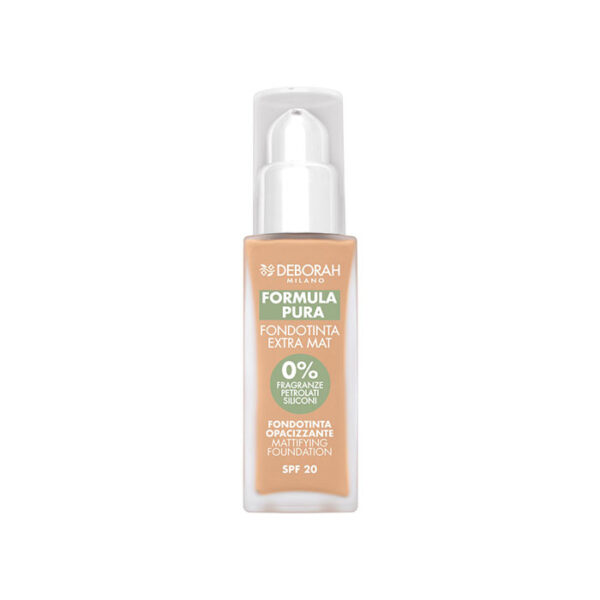 Deborah Fondotinta Extra Mat Formula Pura -05 Amber