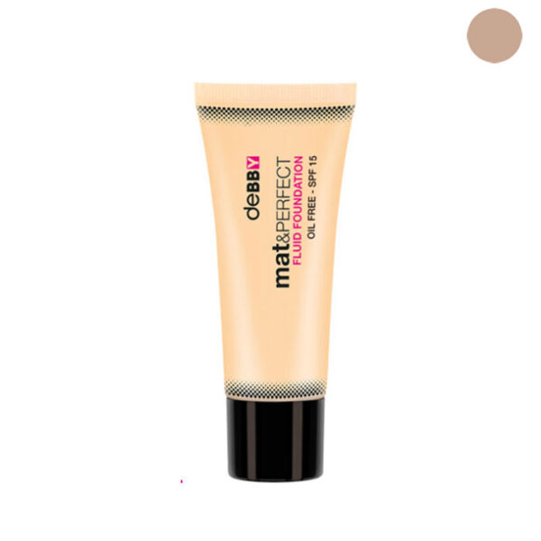 Debby Fondotinta Mat & Perfect Fluid Foundation -Colore N.2.5 Golden Beige