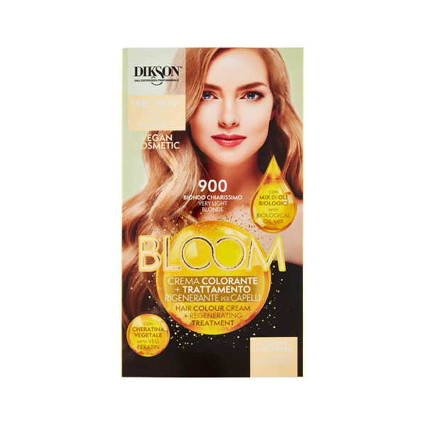 Dikson Crema Colorante Bloom -Colore N.900 Biondo Chiarissimo