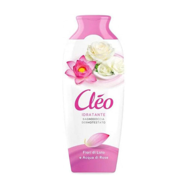Cleo Bagno Doccia Idratante Fiori di Loto e Acqua di Rose -400 ml