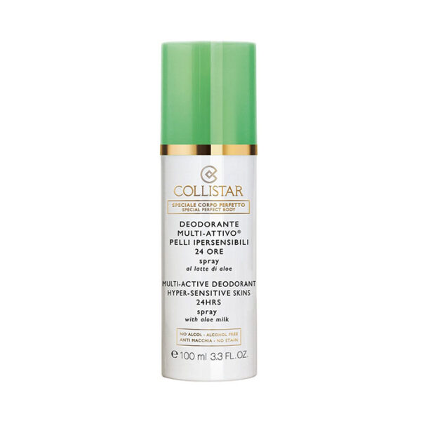 Collistar Deodorante Multi-Attivo Pelli Ipersensibili 24 Ore al Latte di Aloe
