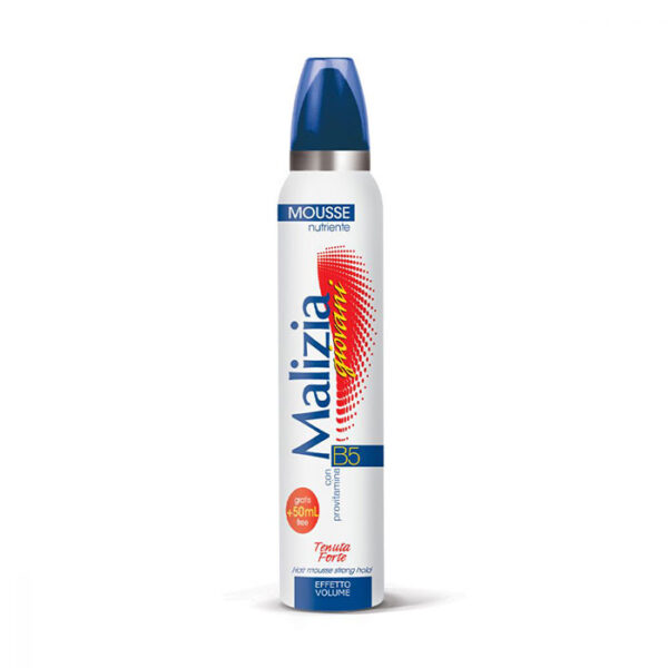 Malizia Mousse Nutriente Tenuta Forte Effetto volume -200 ml
